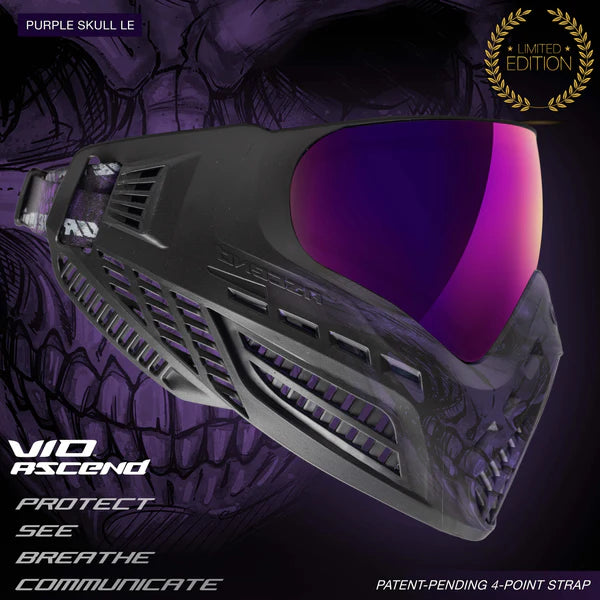 VIO Ascend Goggle - Purple Skull LIMITED EDITION