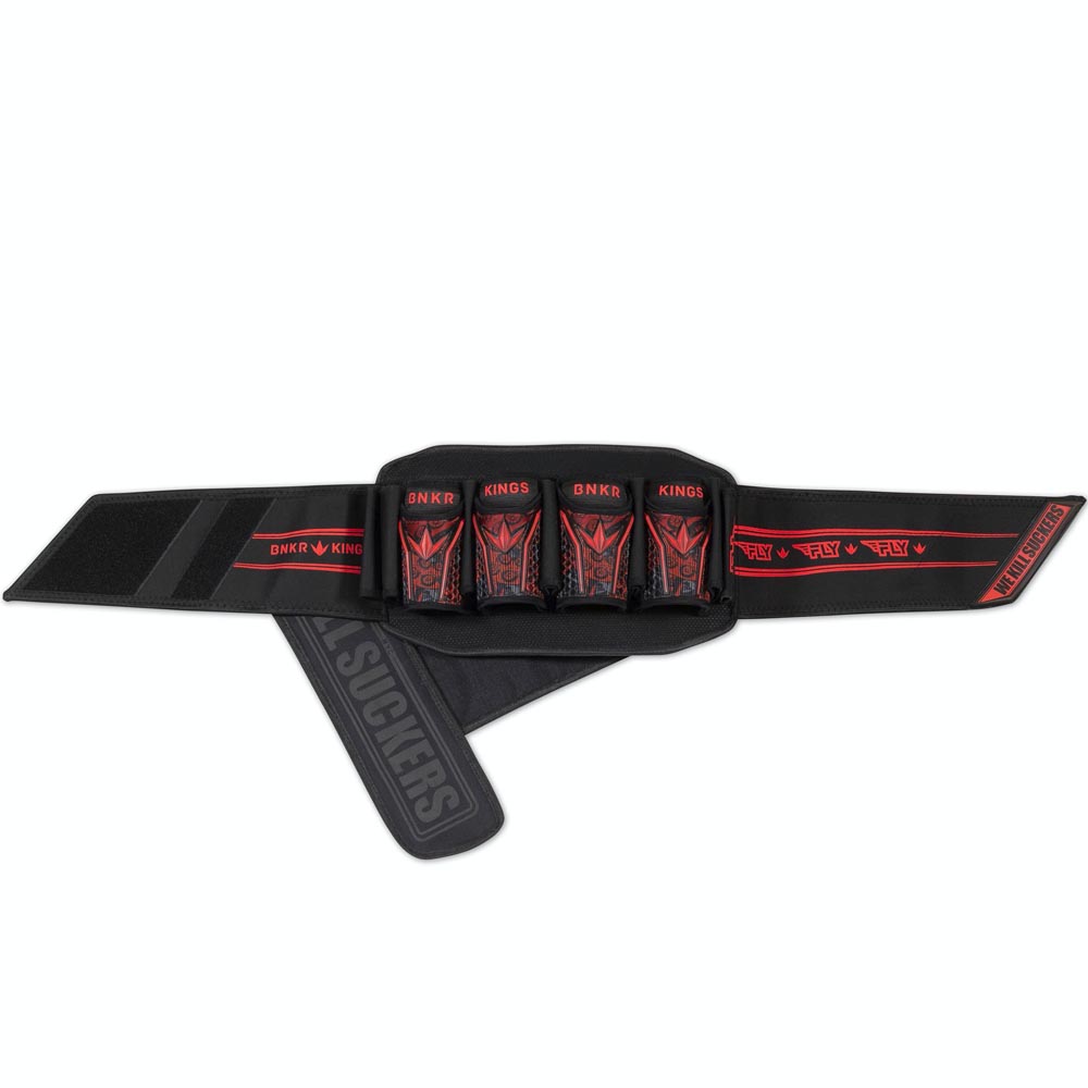 Bunker Kings Fly Pack 4+7 Harness - Red Tentacles