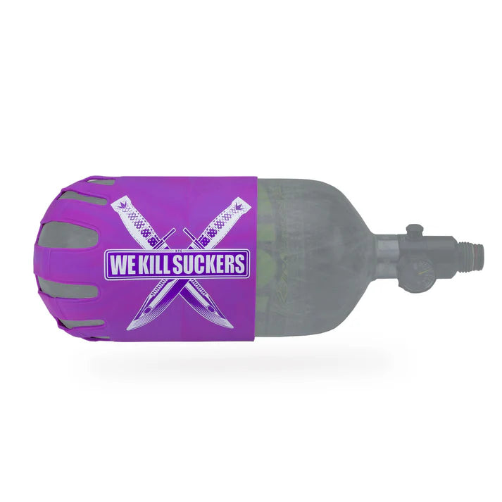Knuckle Butt Tank Cover - WKS Knife - Purple