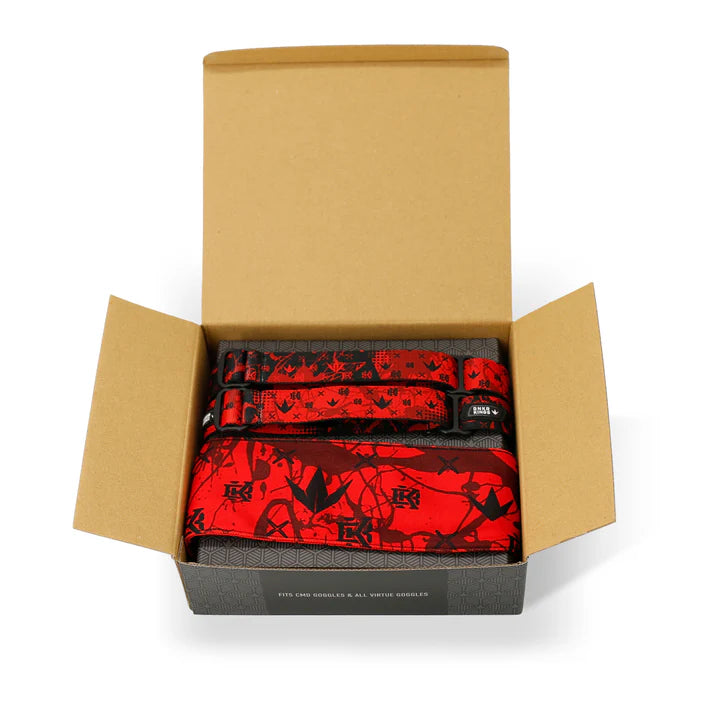 Bunker Kings Cursed Coronation 4-Point Goggle Strap & Headband Pack - Limited to 50 in the world *Back Orders Available*