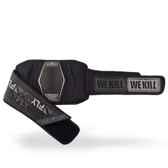 Bunkerkings Fly2 Pack Harness - 4+7 - Black Skull (incl. 8 ESC Pods) *BACK ORDERS AVAILABLE*