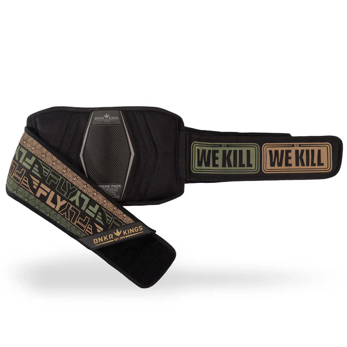 Bunkerkings Fly2 Pack Harness - 4+7 - Jungle Skull (incl. 8 ESC Pods) *BACK ORDERS AVAILABLE*