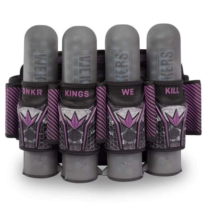 Bunkerkings Fly2 Pack Harness - 4+7 - Purple Skull (incl. 8 ESC Pods) *BACK ORDERS AVAILABLE*