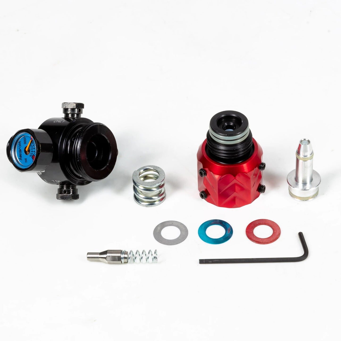 HK Army AeroLite Elite Pro Regulator - Fossil - Red