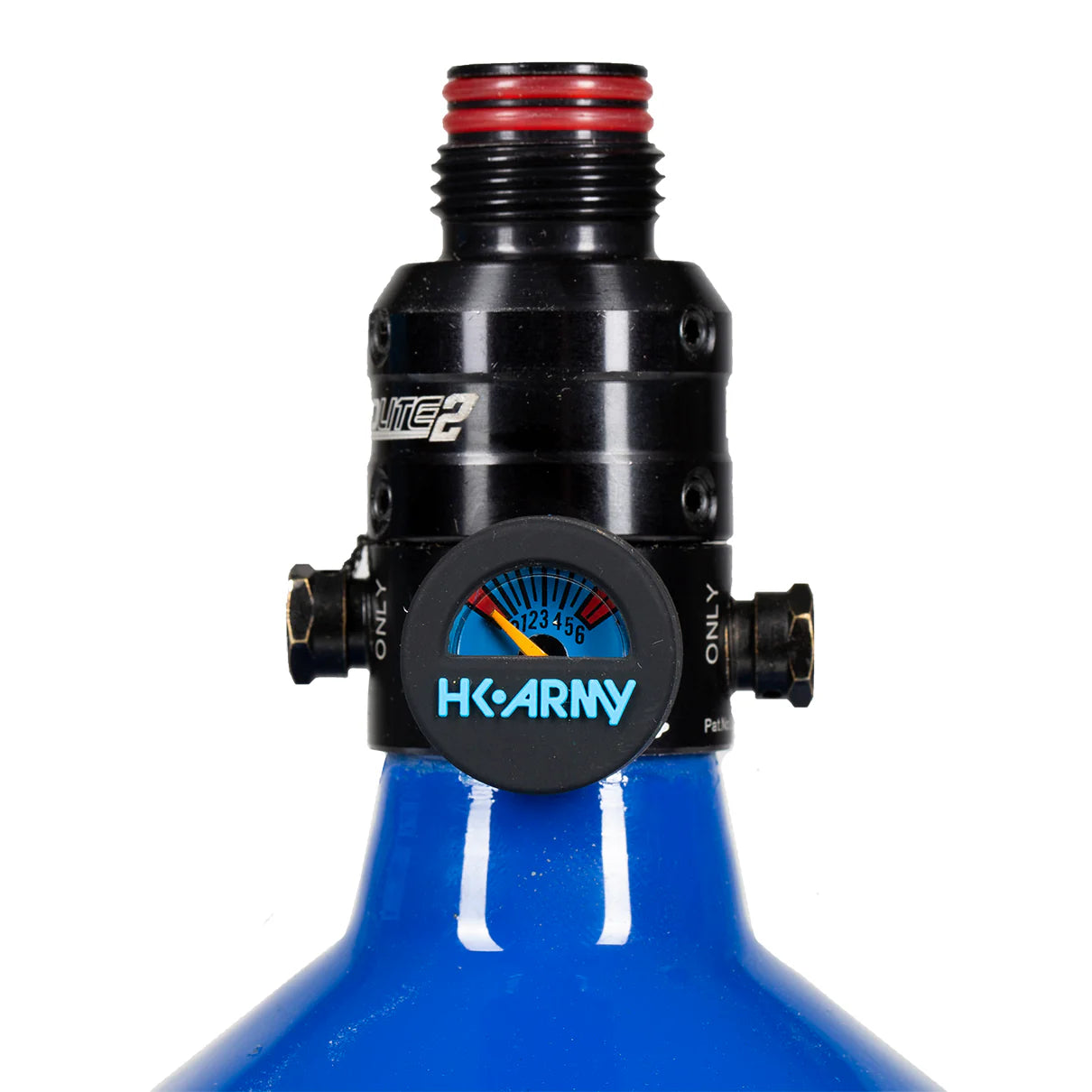 HK Army Micro Gauge Cover - Black/Blue