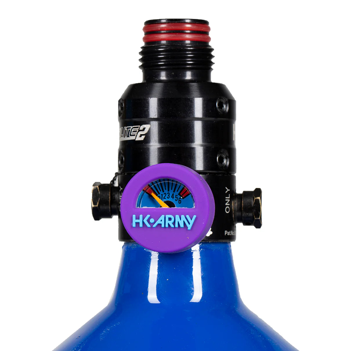 HK Army Micro Gauge Cover - Purple/Blue