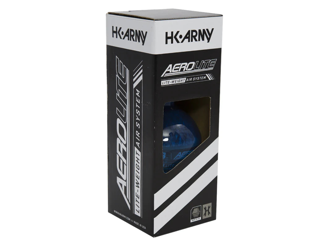 HK Army AeroLite Carbon Fiber Tank - 48ci / 4500psi - Blue