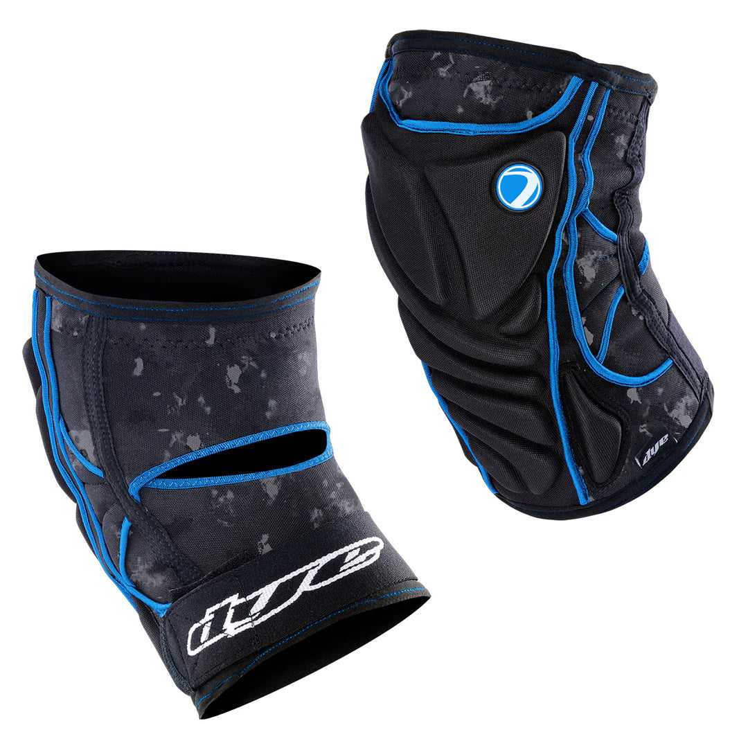 Dye Performance Knee Pads - DyeCam Black/Cyan