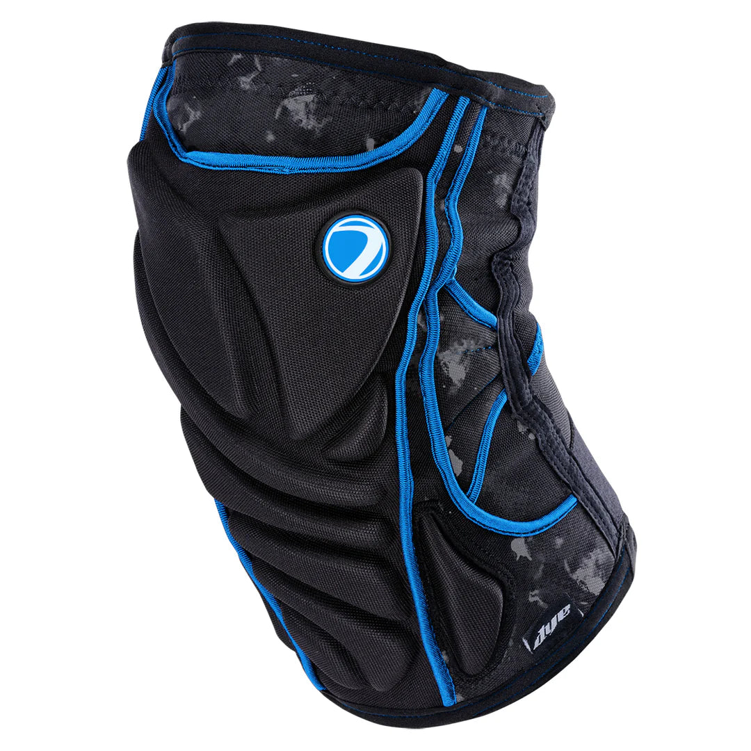 Dye Performance Knee Pads - DyeCam Black/Cyan