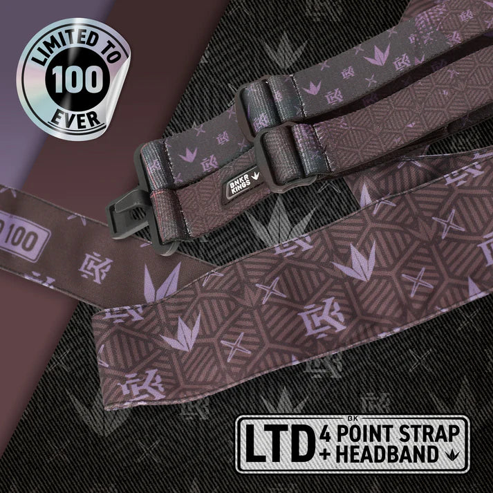 Bunker Kings - Kings Coronation 4-Point Goggle Strap & Headband Pack - Limited to 100 world wide *Back Orders Available*