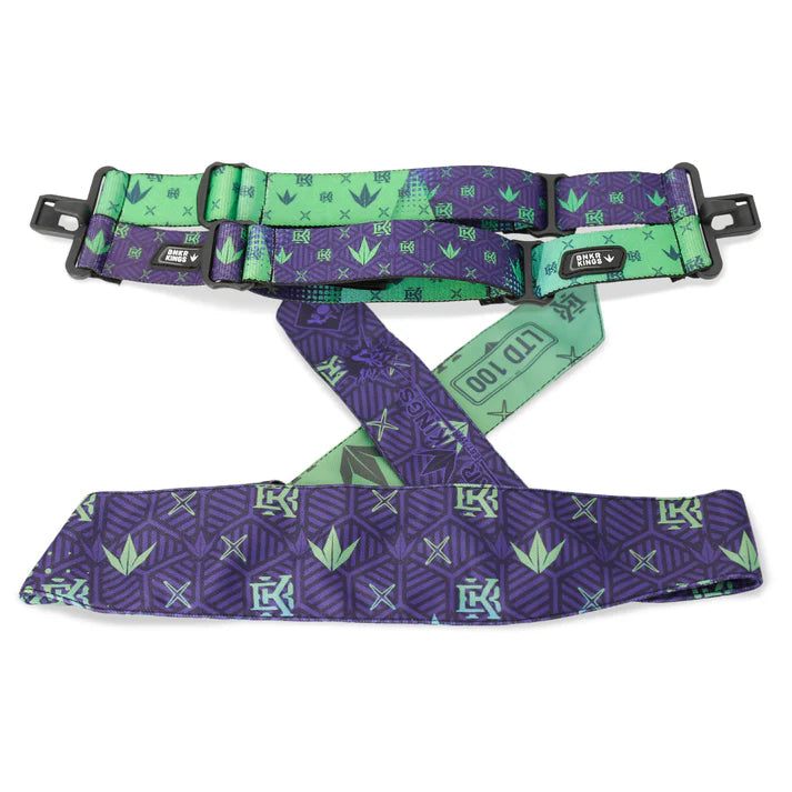 Bunker Kings - Midnight Coronation 4-Point Goggle Strap & Headband Pack - Limited to 100 world wide *Back Orders Available*