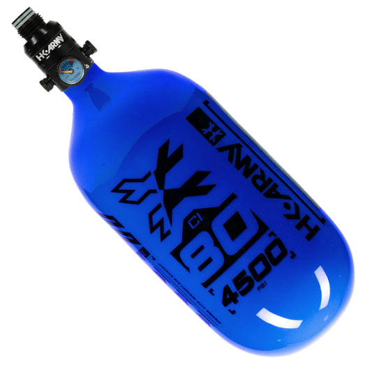 HK Army Rush - 80ci / 4500psi "EXTRA LITE" PRO REG Air System - Blue/Black