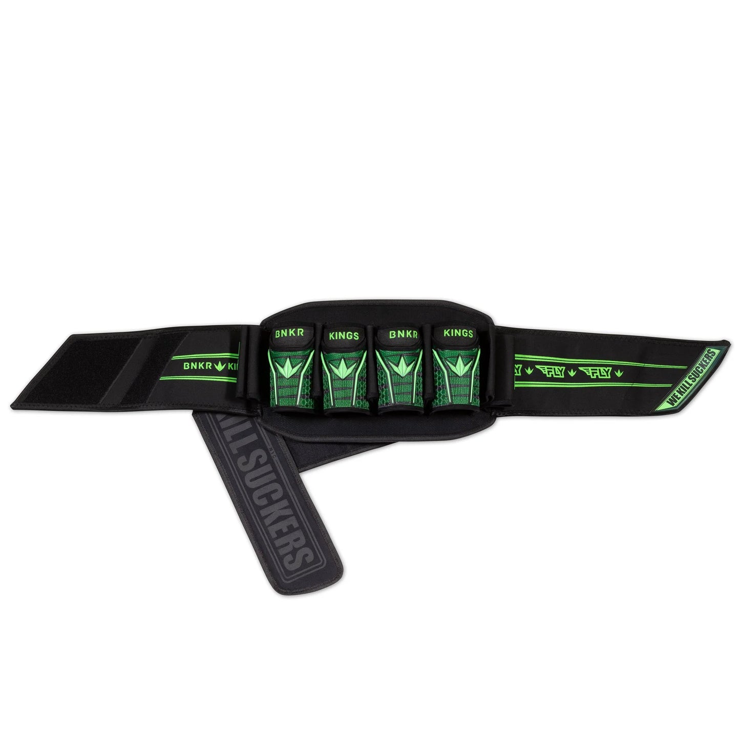 Bunker Kings Fly Pack 4+7 Harness - Lime Laces
