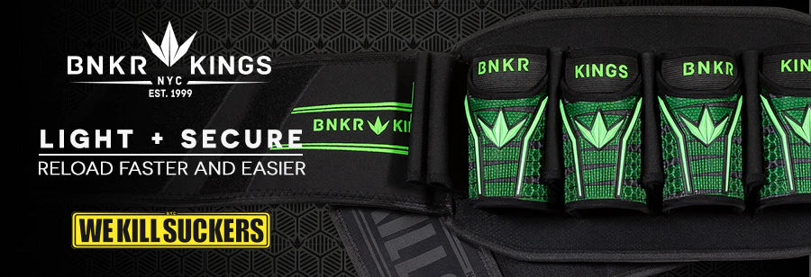 Bunker Kings Fly Pack 4+7 Harness - Lime Laces