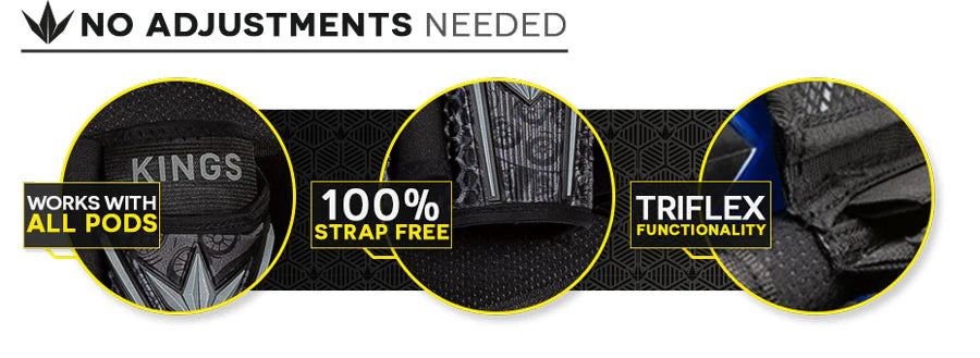 Bunker Kings Fly Pack 4+7 Harness - Black Tentacles