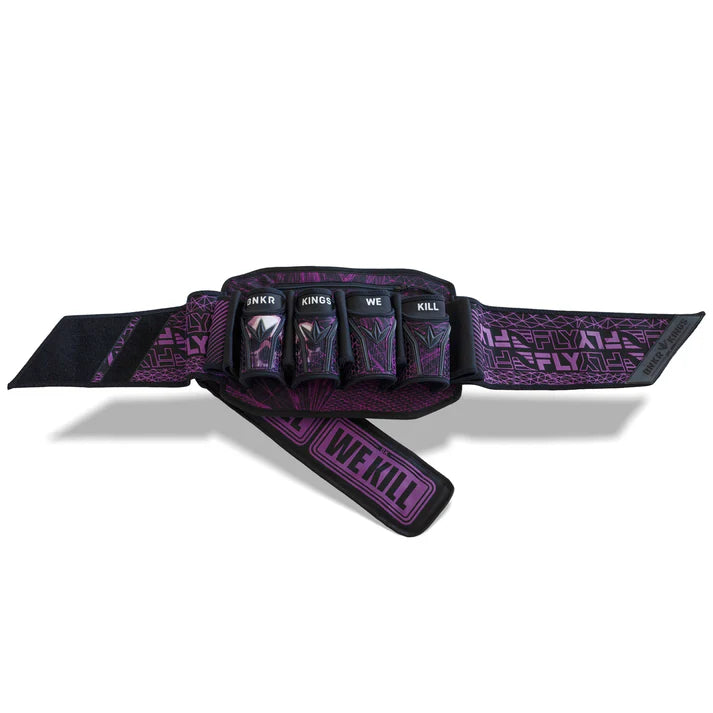 Bunker Kings Fly Pack Harness - 4 + 7 - Purple Dimension