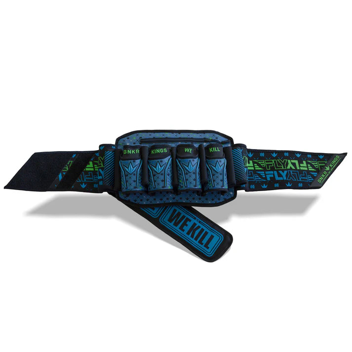 Bunker Kings Fly Pack Harness - 4 + 7 - Royal Teal