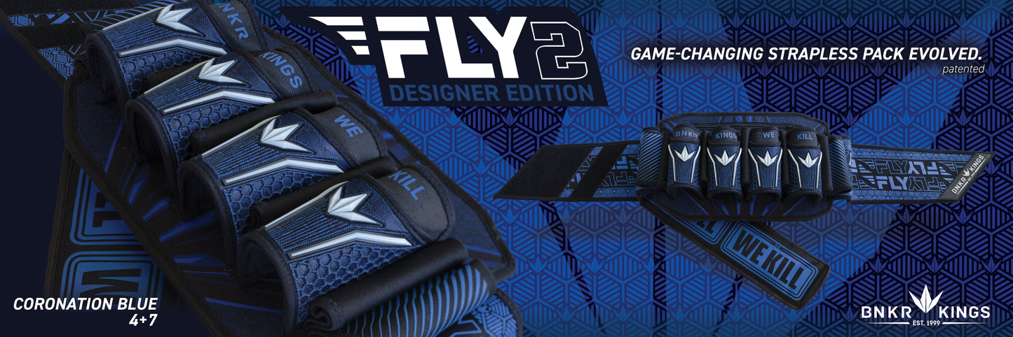 Bunker Kings Fly Pack Harness - 4+7 - Coronation Navy