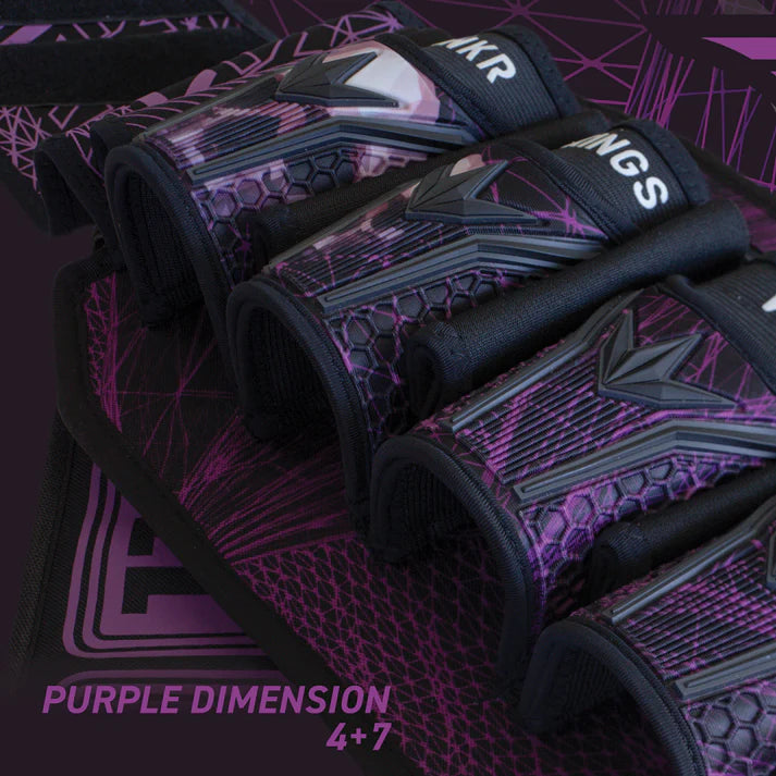 Bunker Kings Fly Pack Harness - 4 + 7 - Purple Dimension