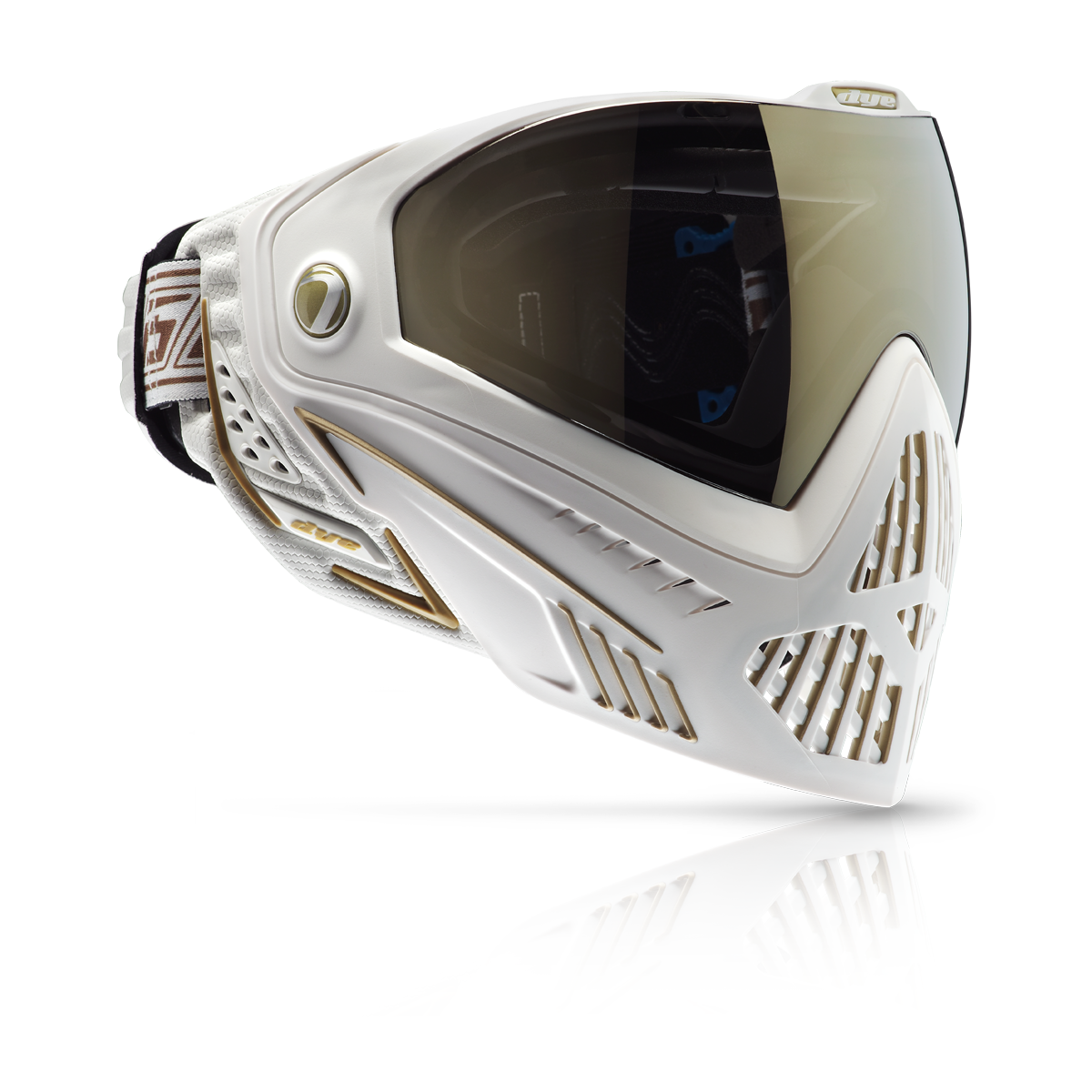 DYE i5 Goggle: White/Gold