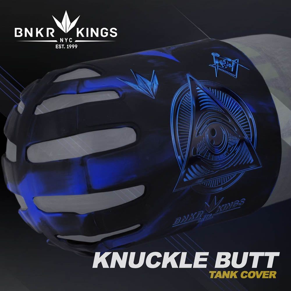 Bunker Kings - Knuckle Butt Tank Cover - Conspiracy Blue