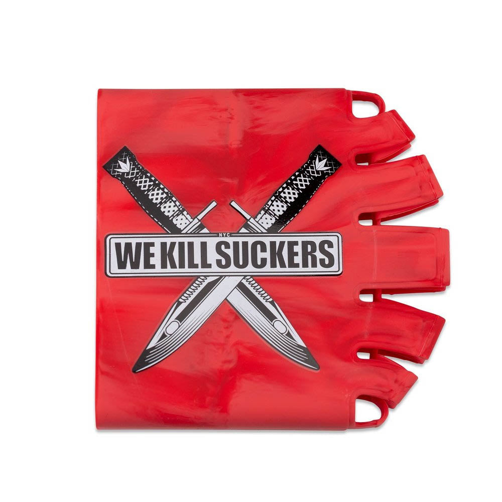 Bunker Kings - Knuckle Butt Tank Cover - WKS Knife Red