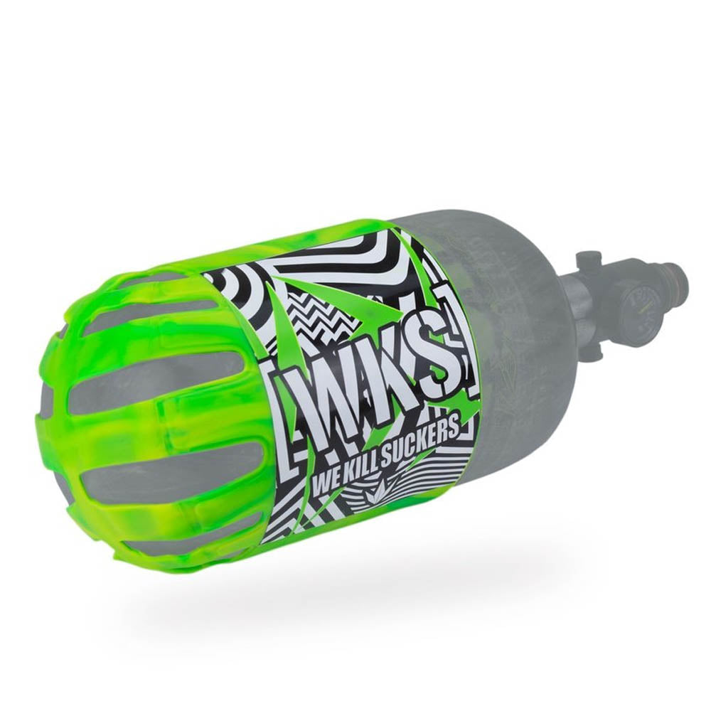 Bunker Kings - Knuckle Butt Tank Cover - WKS Shred Lime