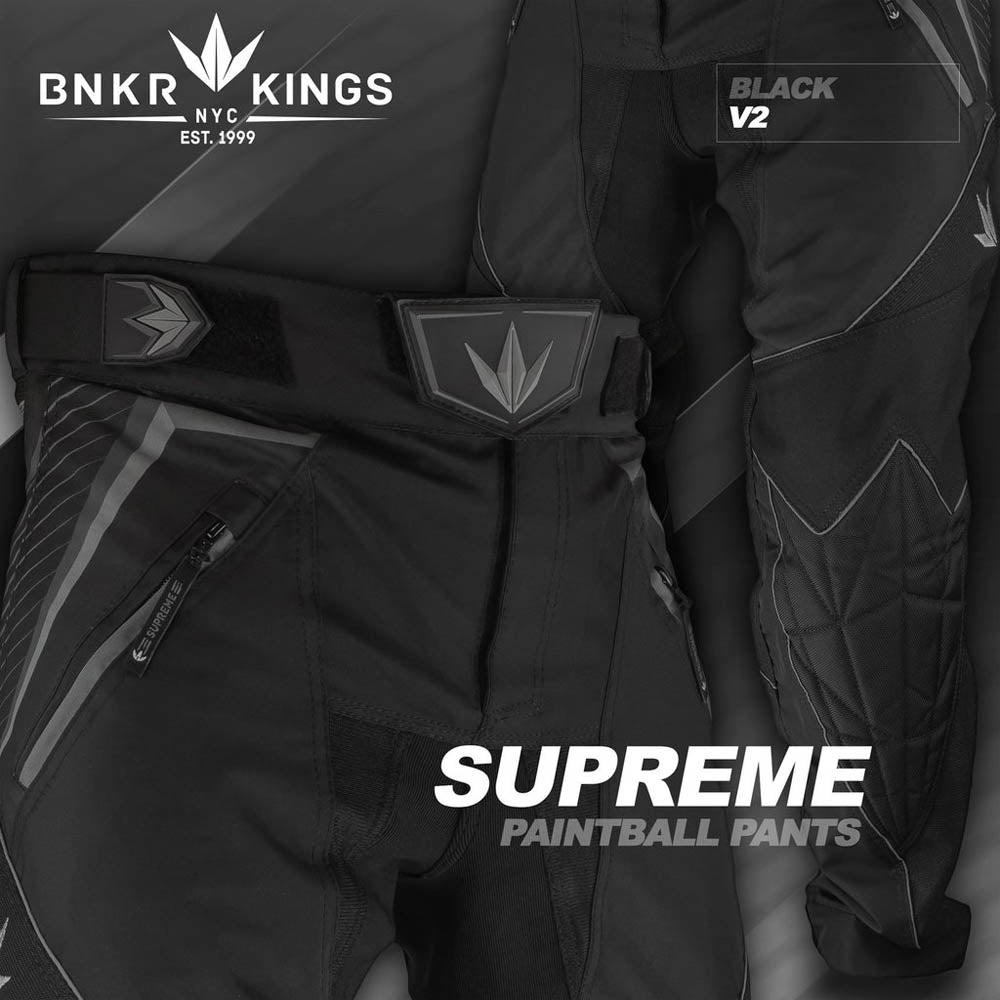 Bunker Kings - Supreme Pants V2 - Black