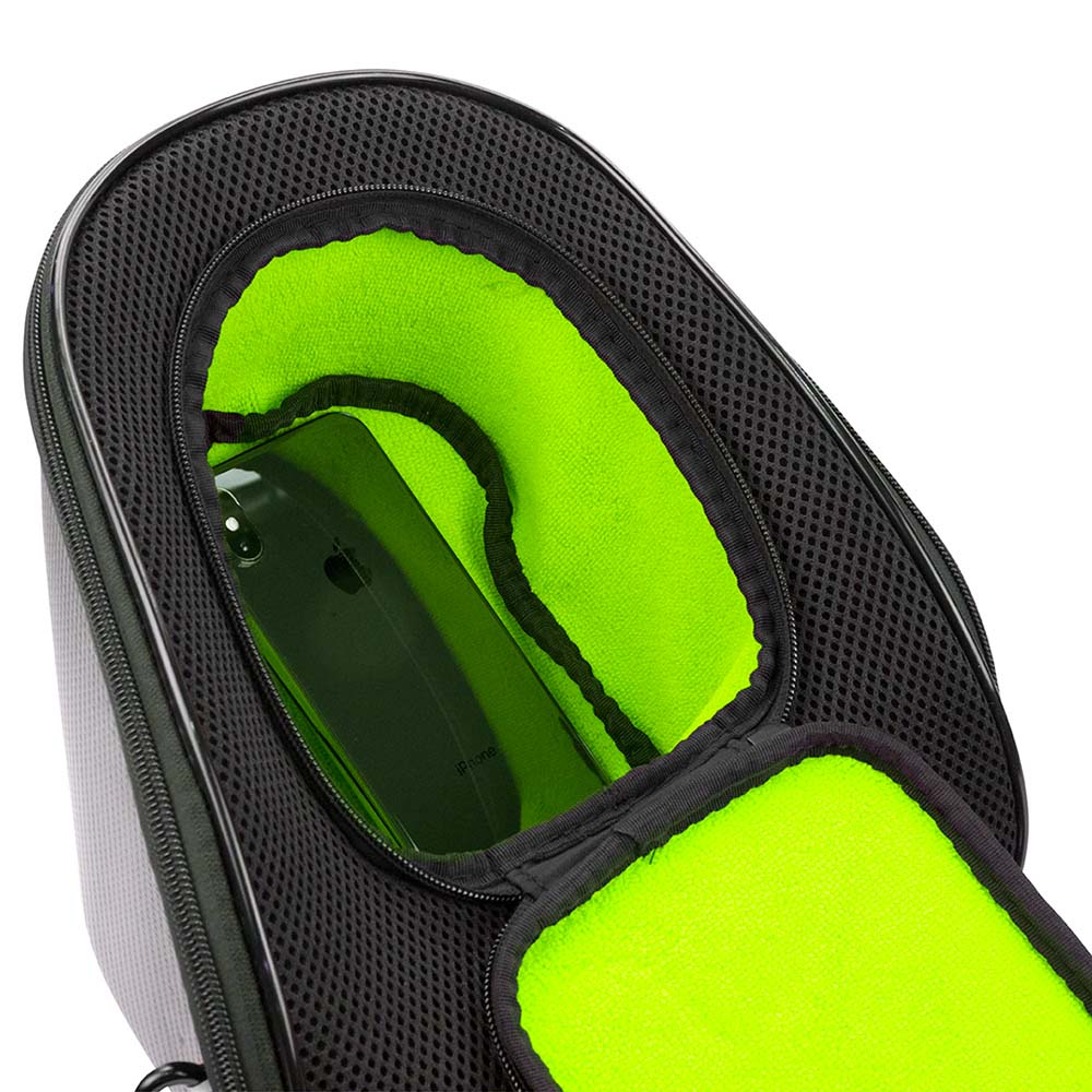 Exalt Carbon Universal Goggle Case - V3 - Charcoal Lime