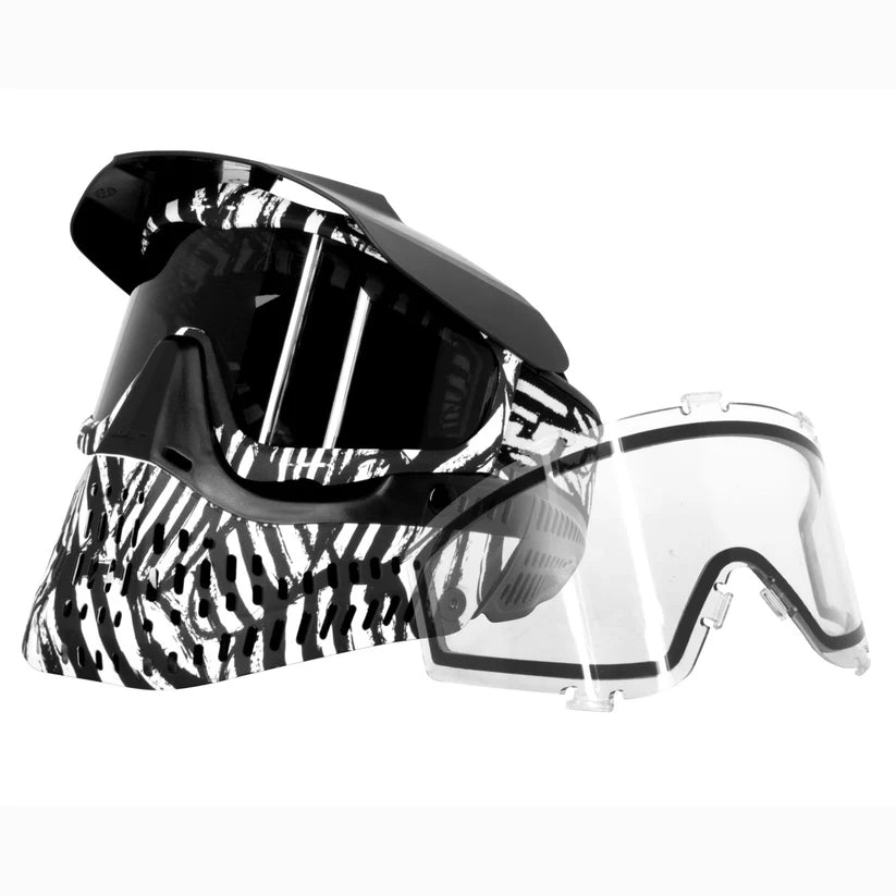 JT Proflex LE Paintball Mask - Zebra