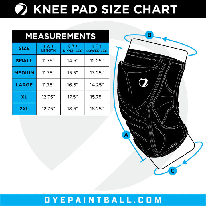 DYE Performance Knee Pads - Black