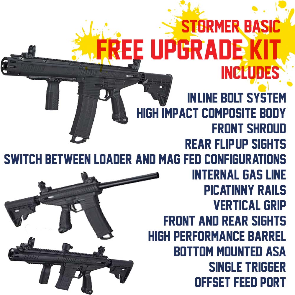 Tippmann Stormer Basic with Elite Upgrade Kit