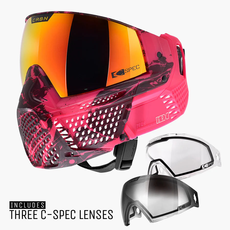 CRBN ZERO GRX GOGGLE *LIMITED EDITION* - LESS - SPLAT FUCHSIA