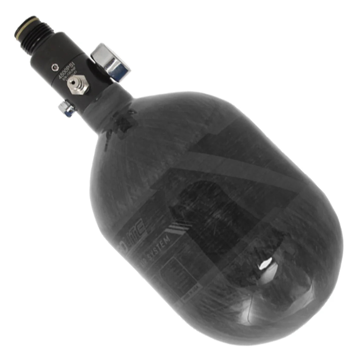 Réservoir De Paintball À Air Comprimé En Fibre De Carbone HK Army Aerolite Avec Regulateur Standard 1141315 Réservoir De Paintball À Air Comprimé En Fibre De Carbone HK Army Aerolite Avec Regulateur Standard 1141315