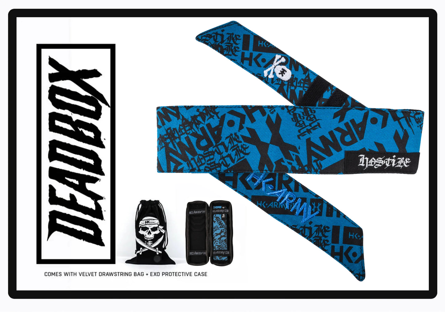 HK Army Deadbox Chaos Headband - Blue