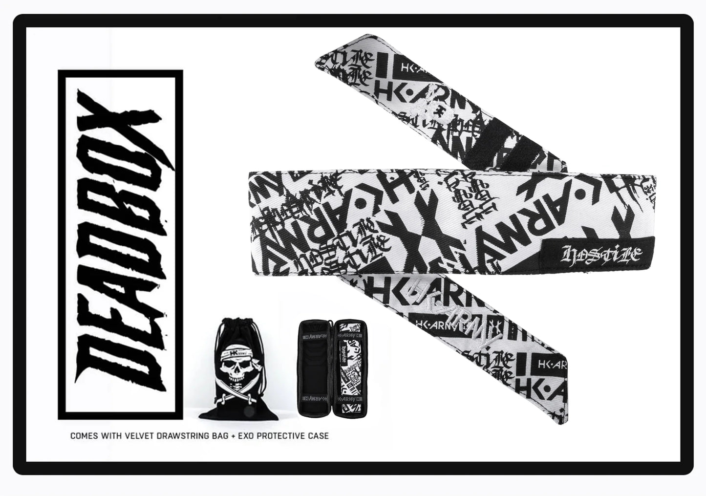 HK Army Deadbox Chaos Headband - White