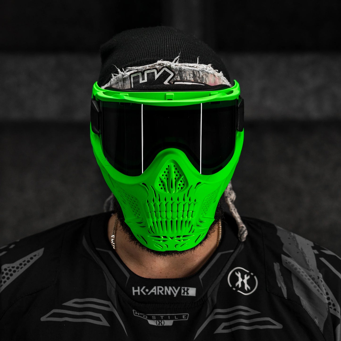 HK Army Skull Goggle - Neon Green