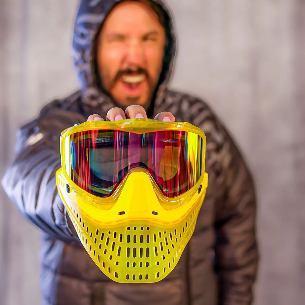 JT ProFlex Paintball Mask - Ice Birthstone Edition - November - Topaz