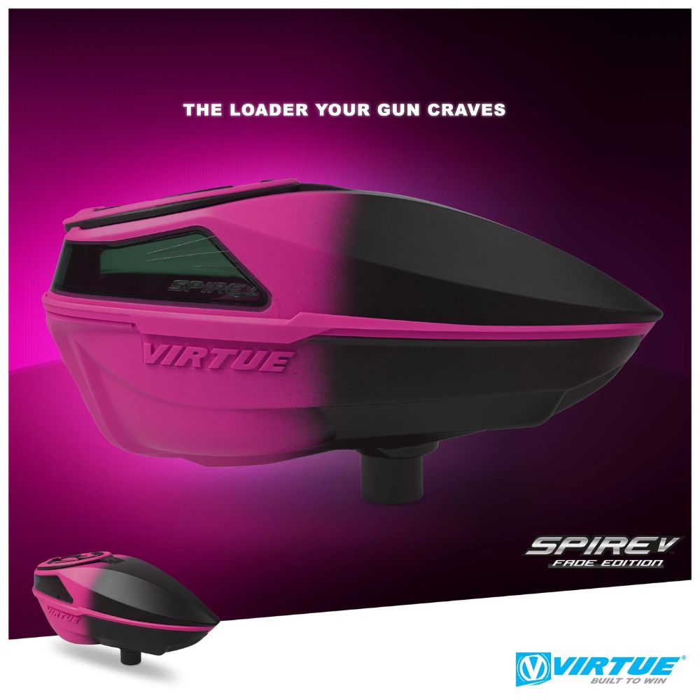 *NEW* Virtue Spire V Loader - Pink Black Fade