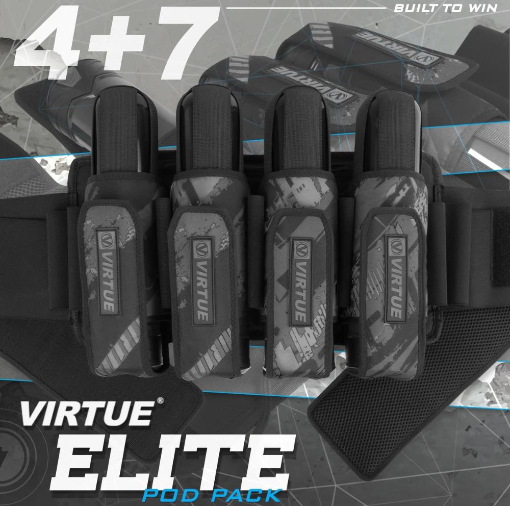 Virtue Elite Pack 4+7 Graphic Black Harness