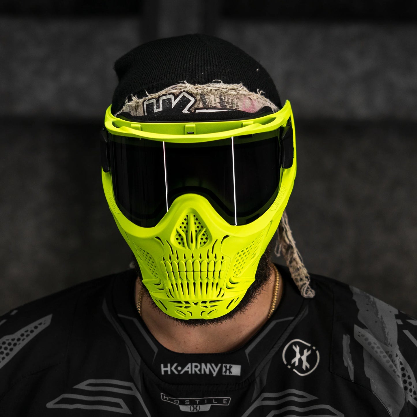 HK Army - Skull Goggle - Neon Yellow