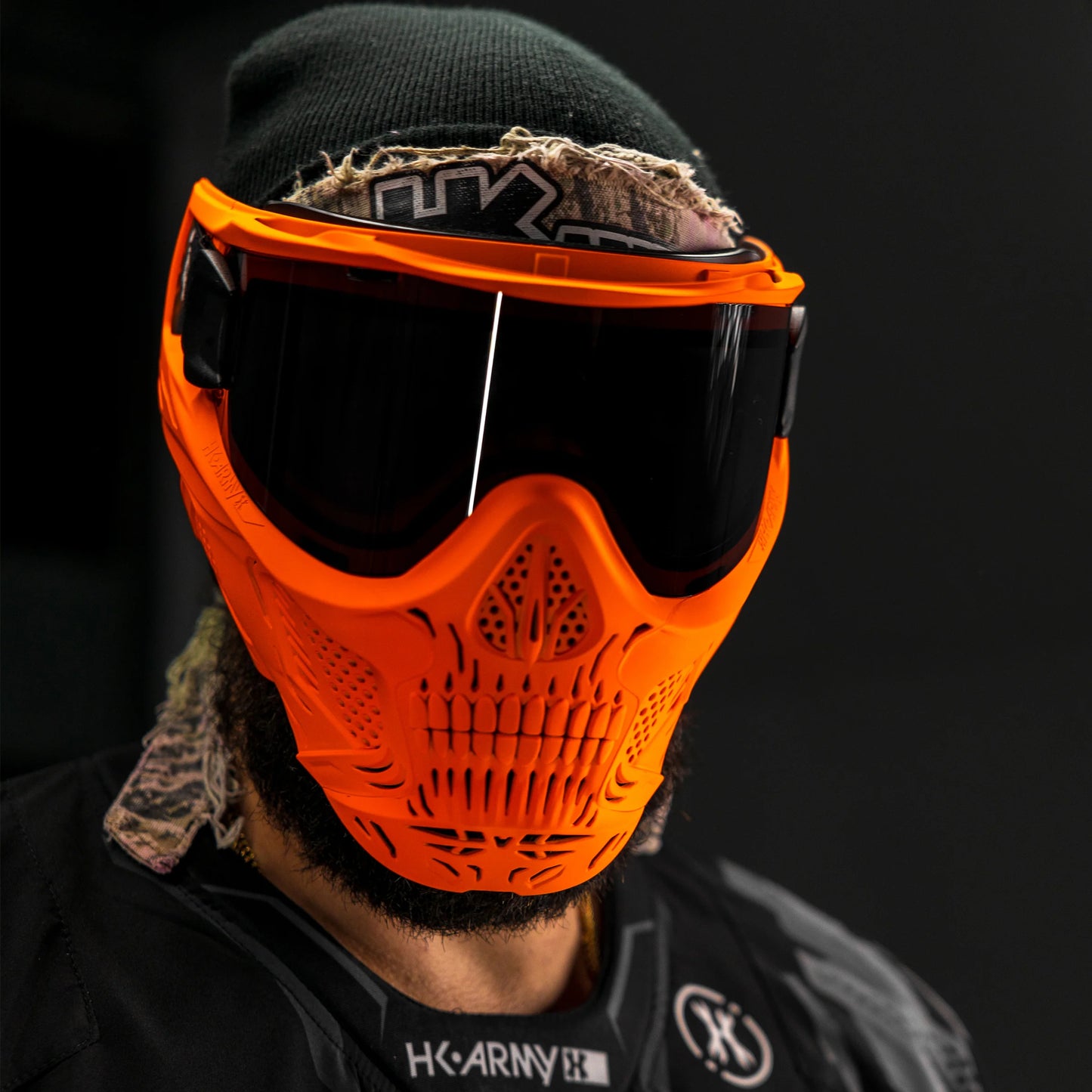 HK Army Skull Goggle - Neon Orange