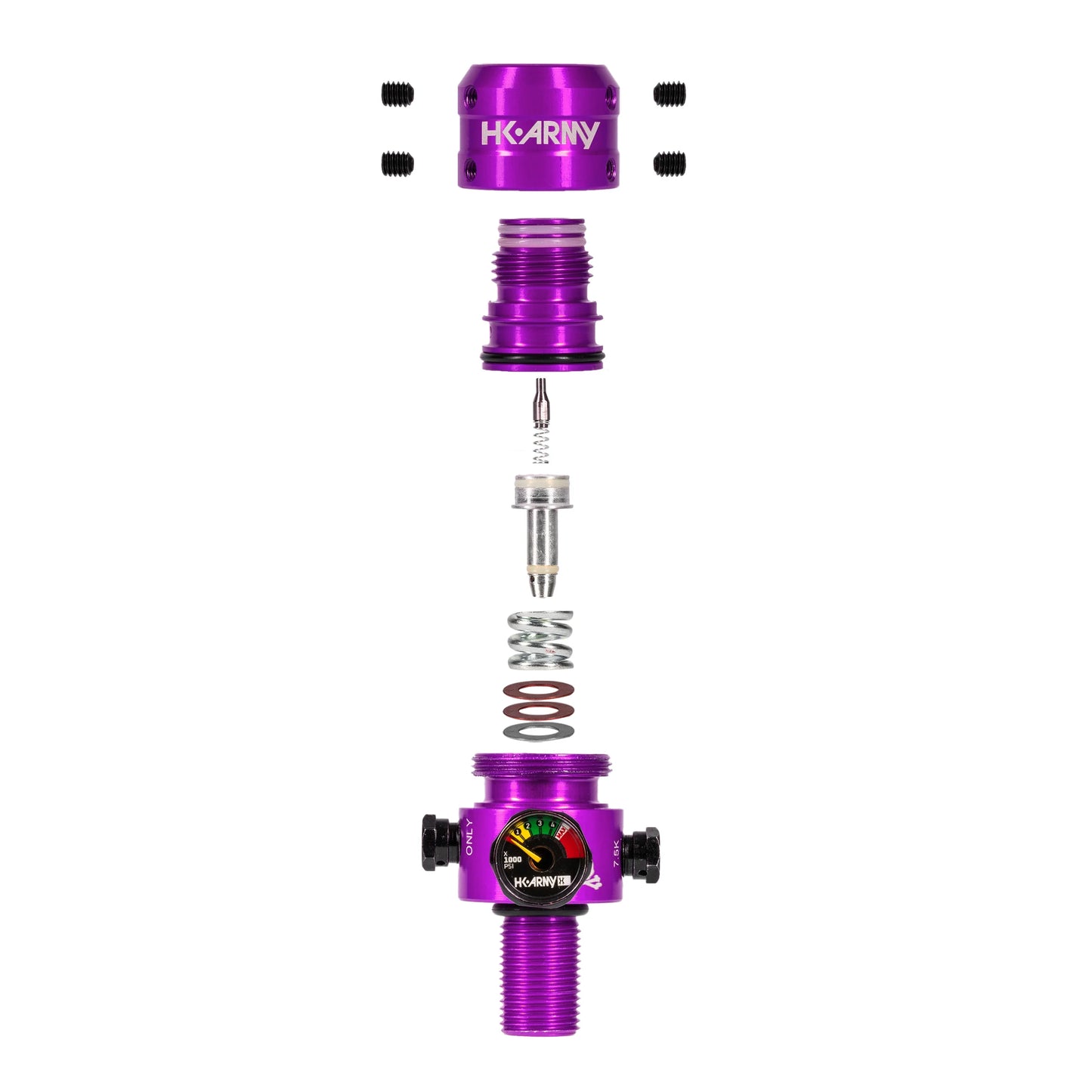 HK Army AeroLite Pro Regulator - Adjustable & Rotational - Purple